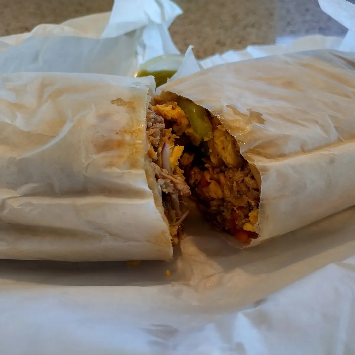 Machaca Burrito