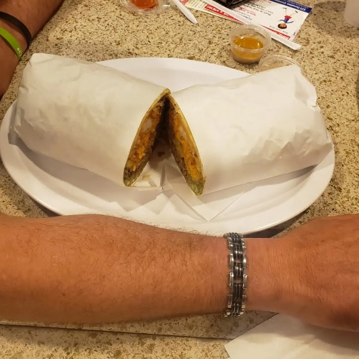 Surf N Turf Burrito