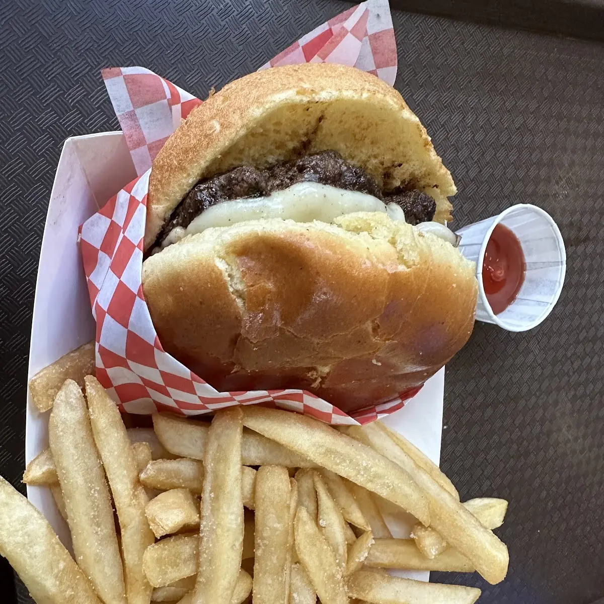 Mushroom and Swiss Burger