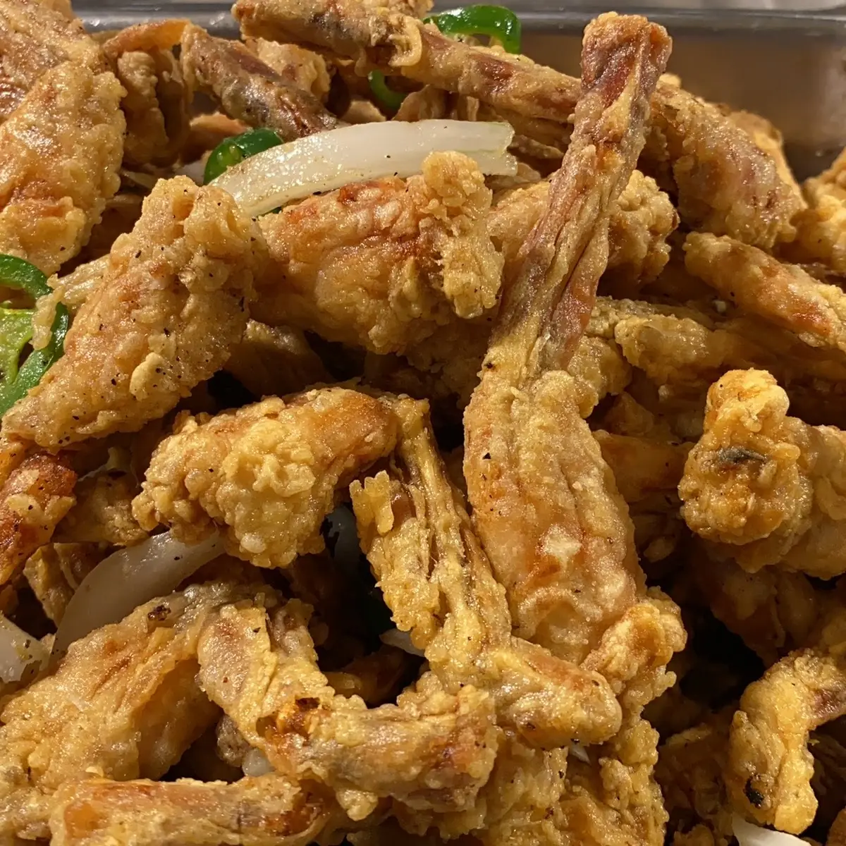 Crispy Salt Pepper Frog Legs