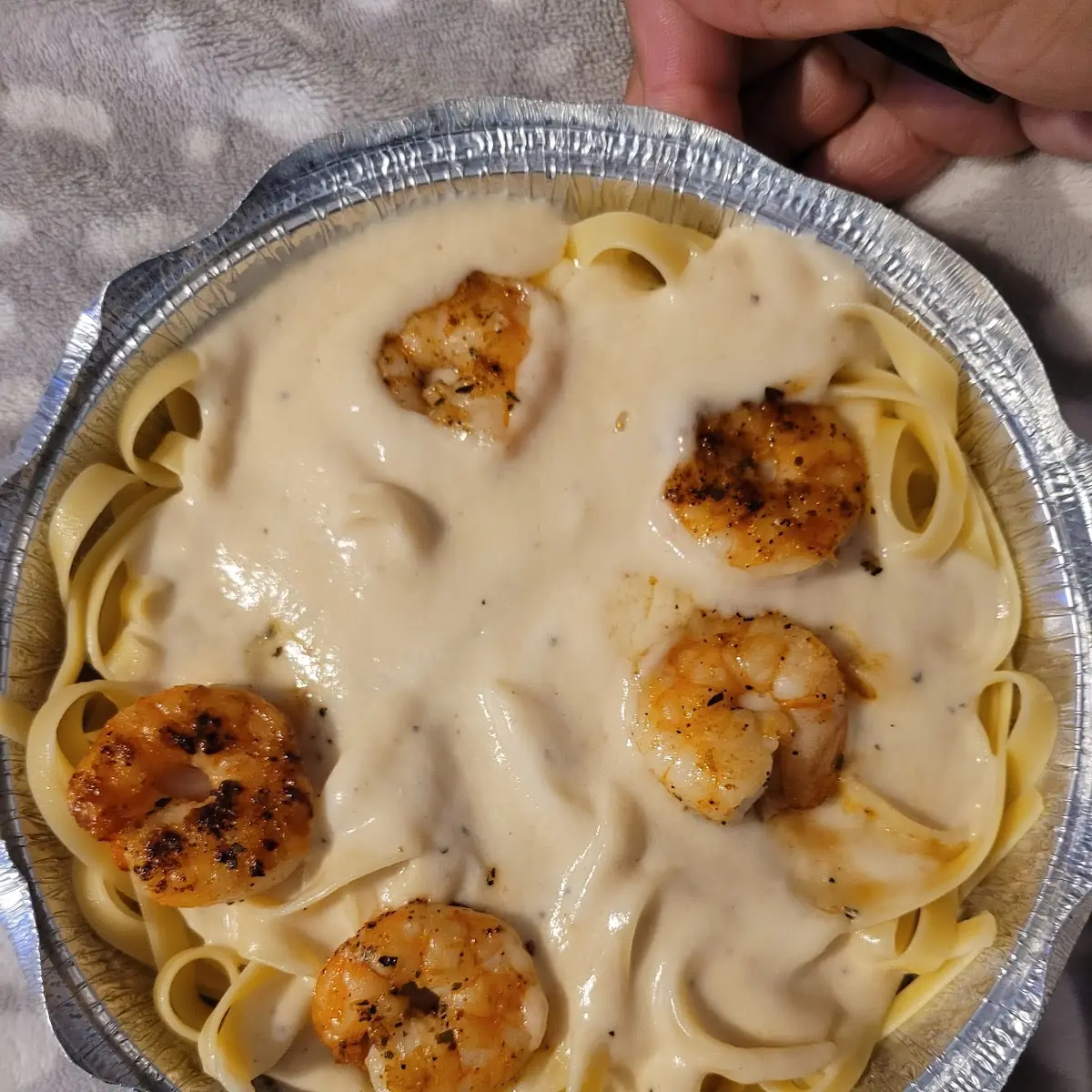 Shrimp Alfredo Pasta