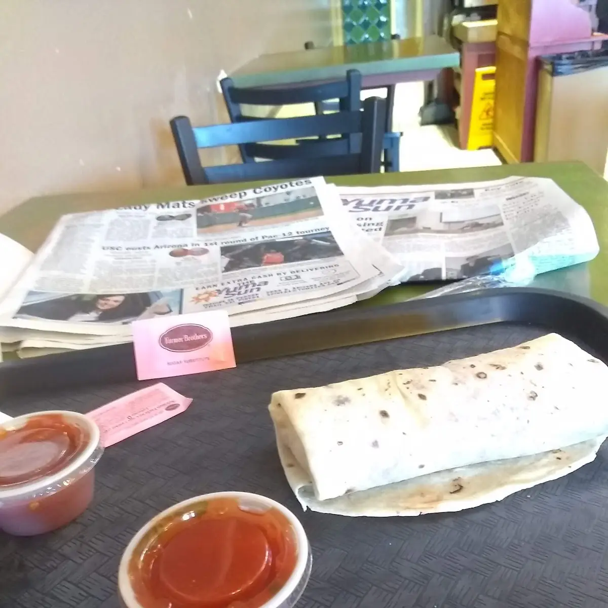 Machaca Burrito