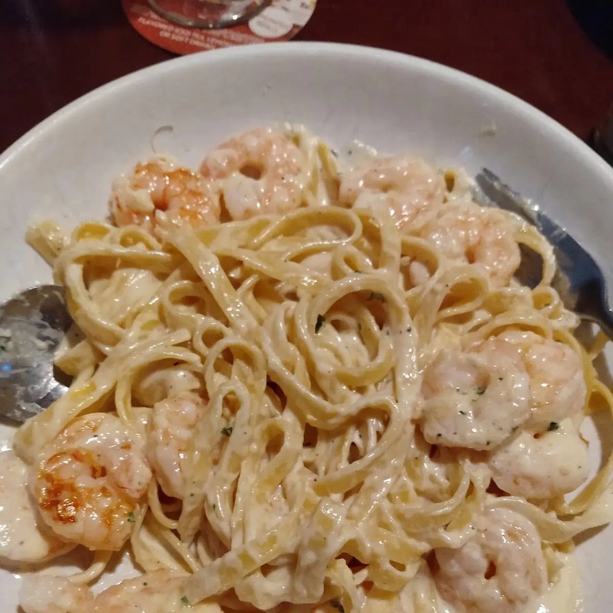 Shrimp Alfredo