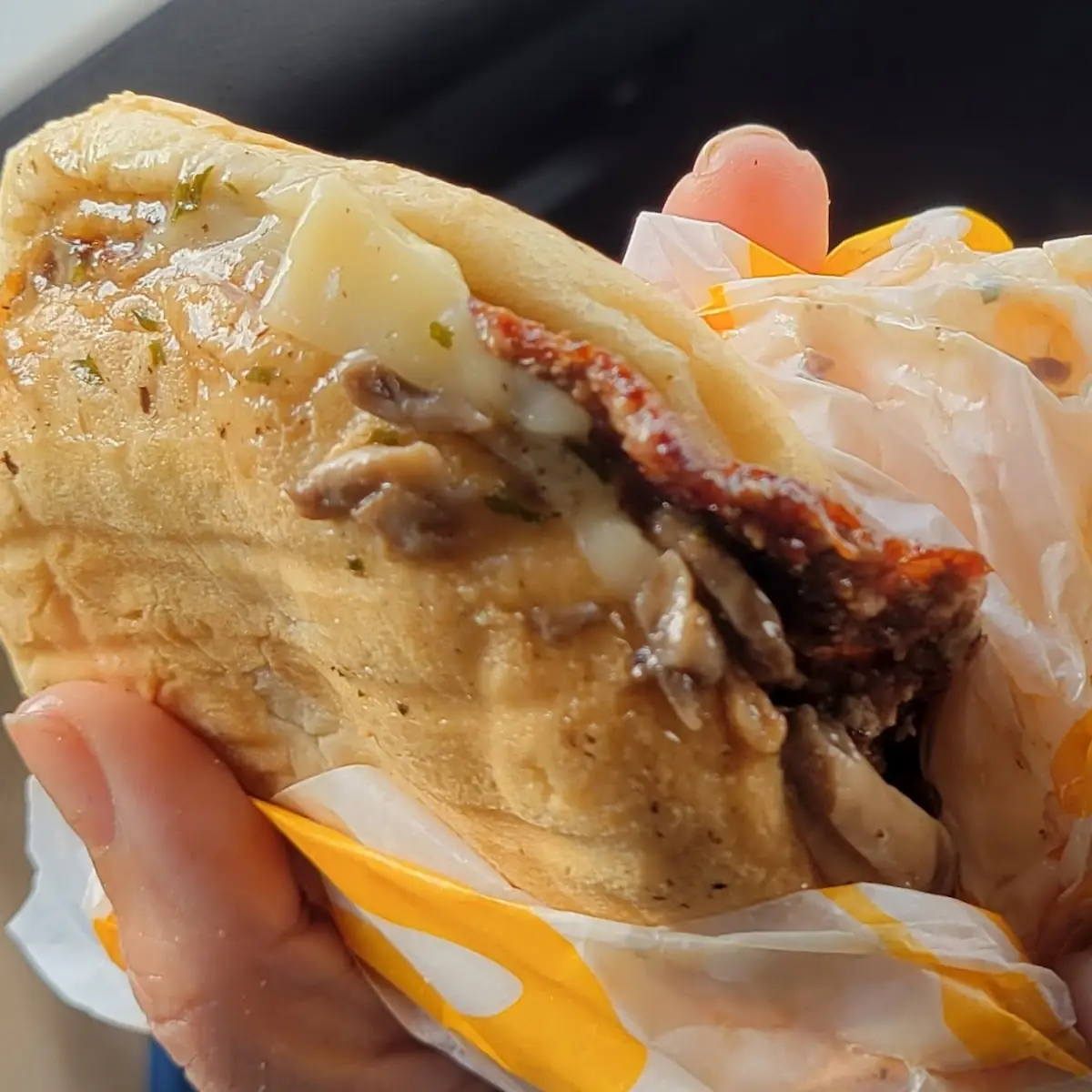 Mushroom Swiss Burger