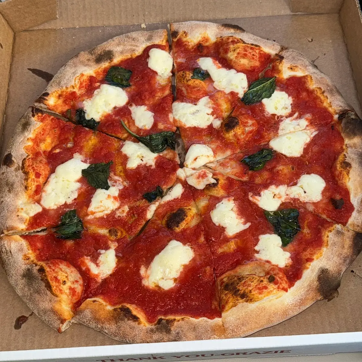 Margherita Pizza in Box