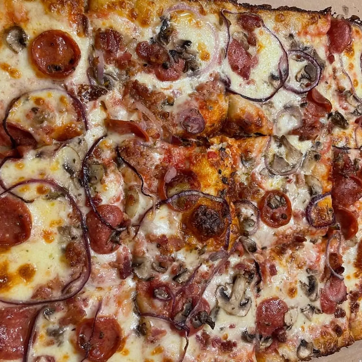 Square Cheese Pizza