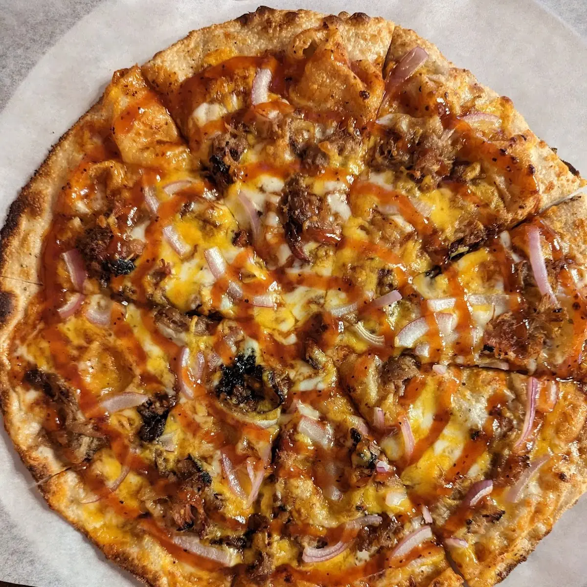 BBQ Pork Pizza