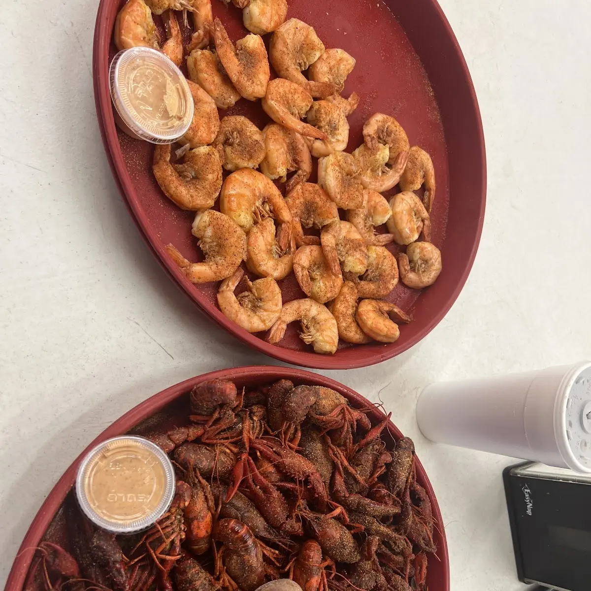 Boiled Crawfish with Sausage and Corn