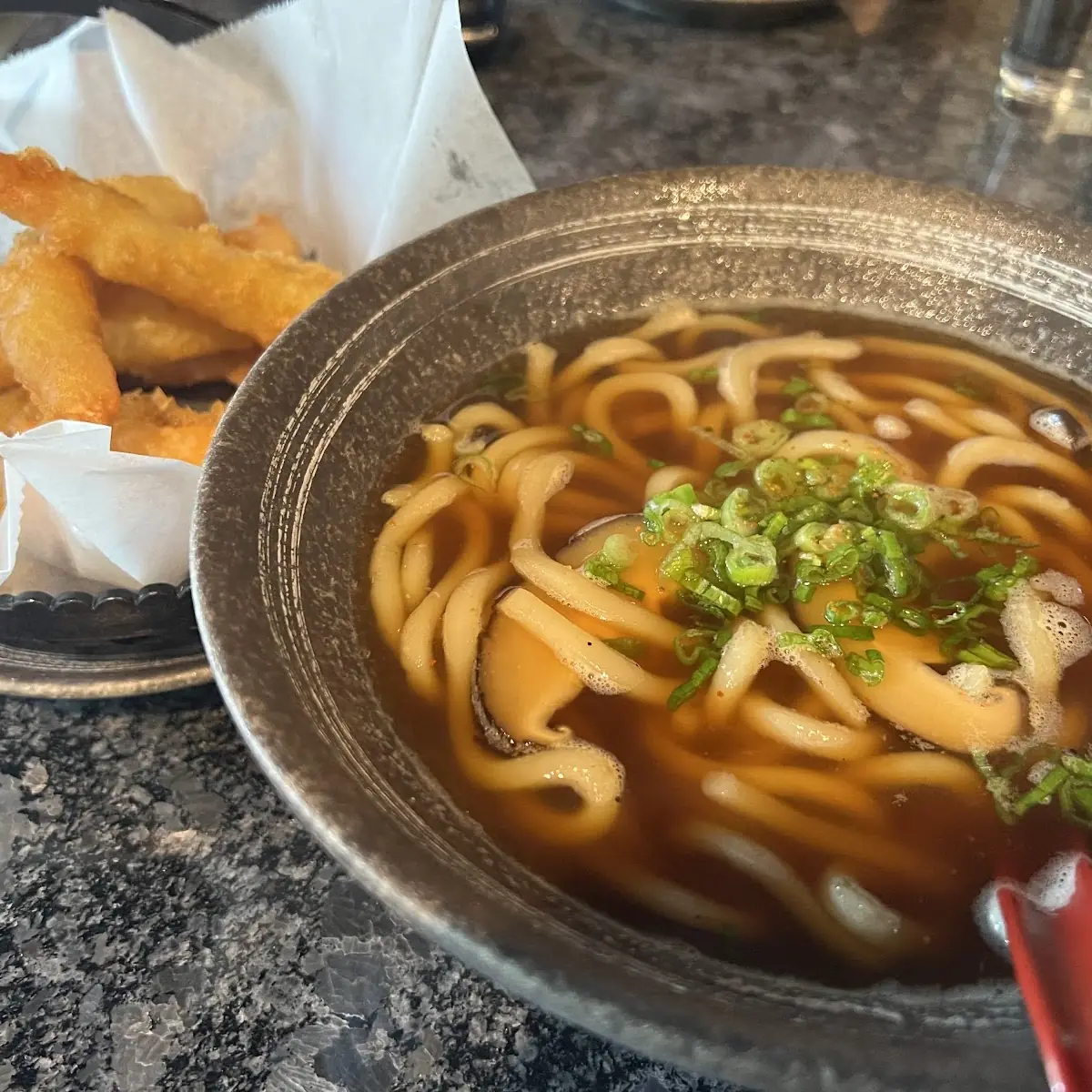 Shrimp Tempura Udon Soup