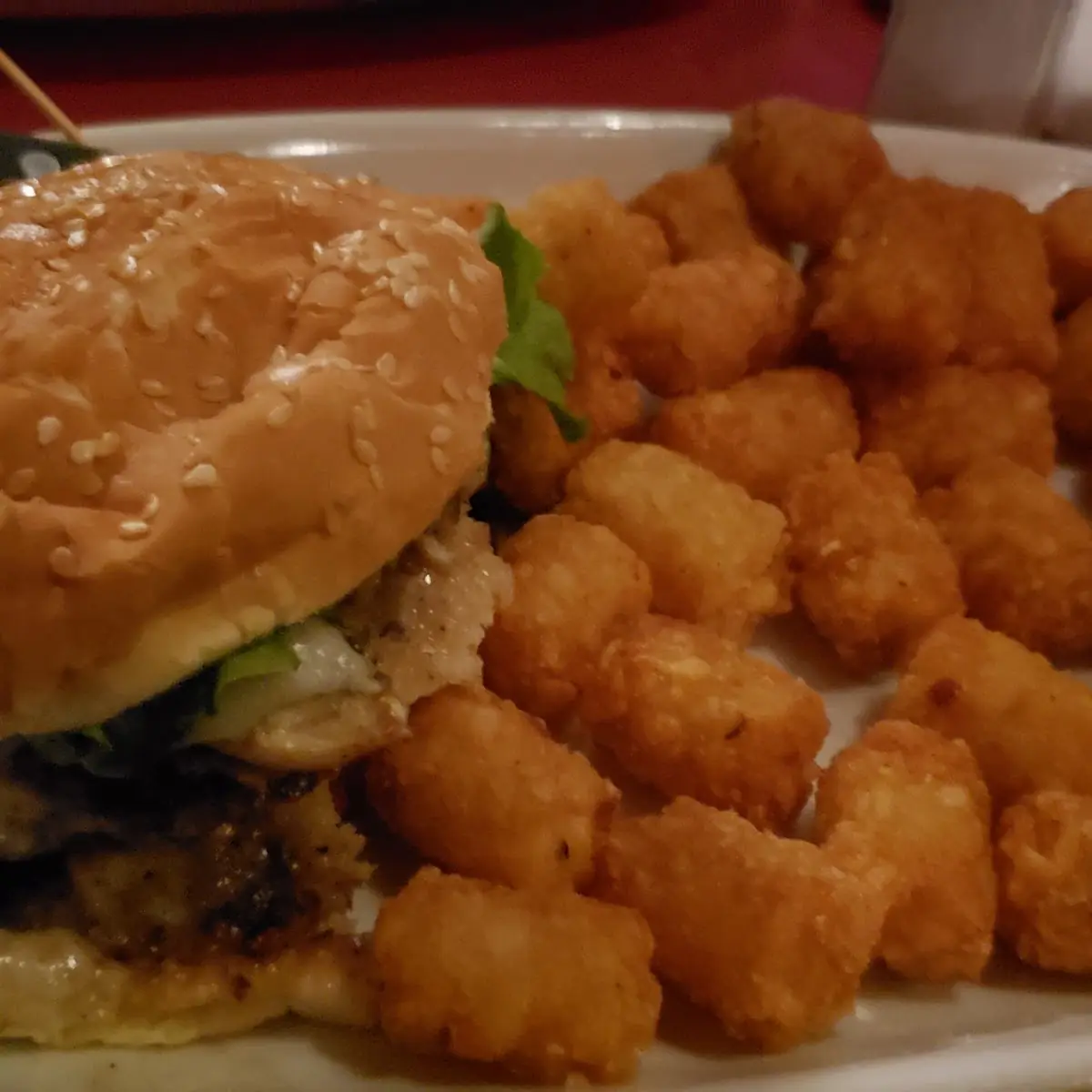 Mushroom Swiss Burger