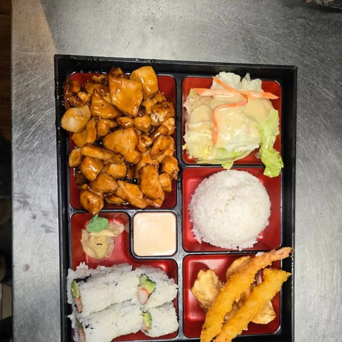 Shrimp Bento Box