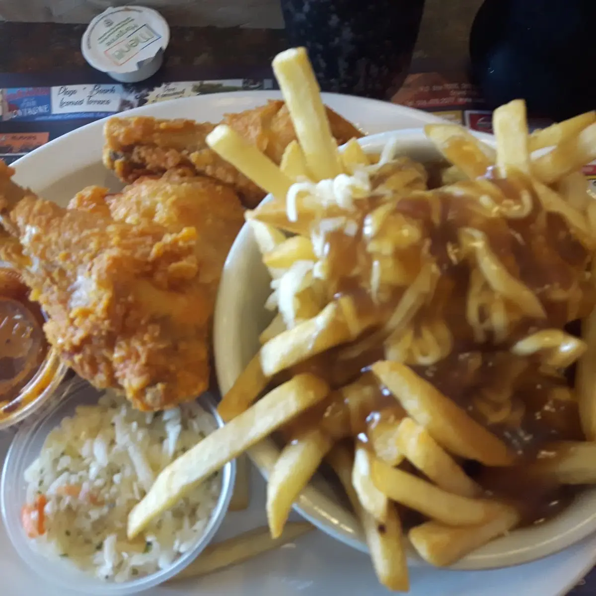Fried Chicken and Poutine