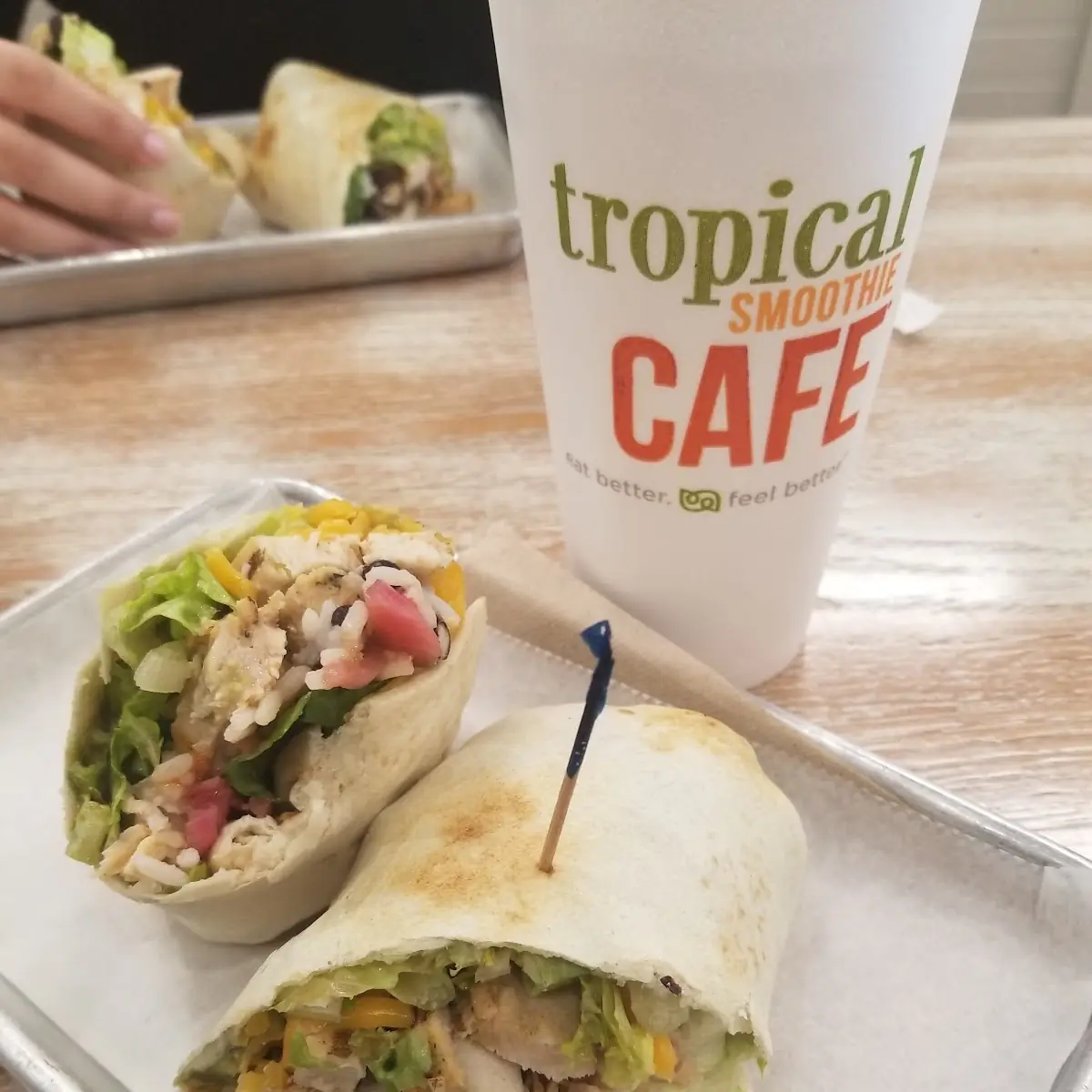 Baja Chicken Wrap