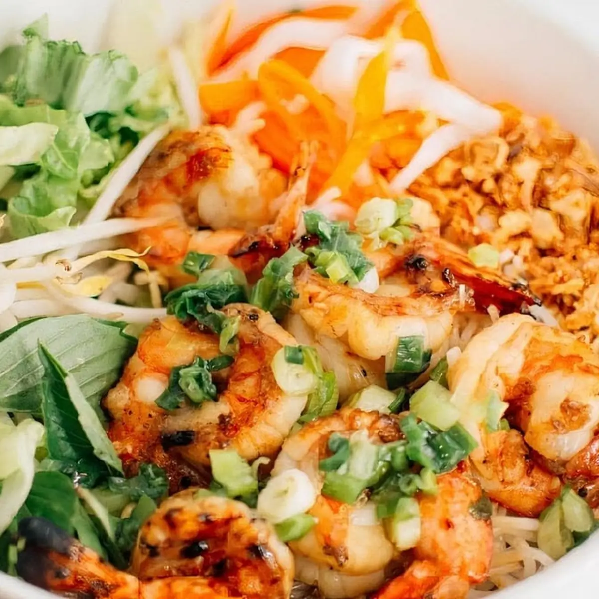 Bun Tom Nuong Grilled Shrimp