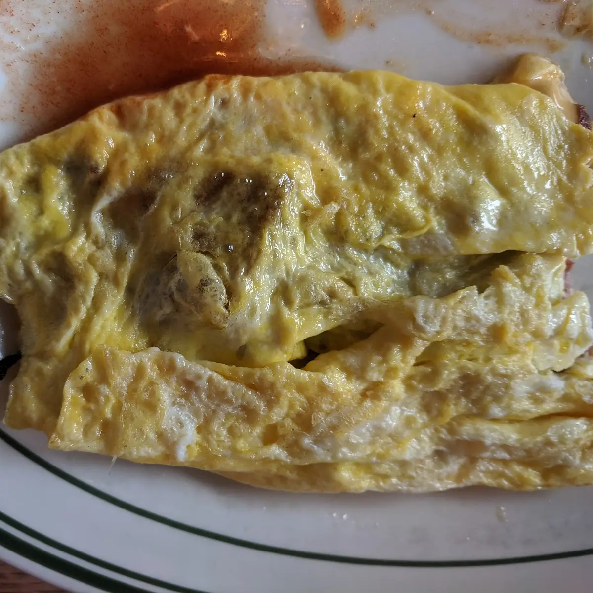 Virginia Ham and Cheese Omelette