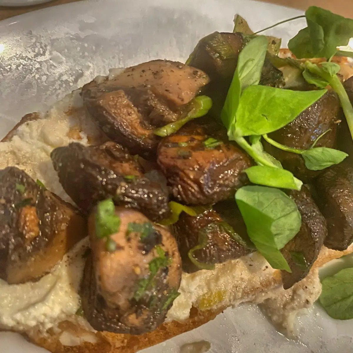Wild Mushroom Bruschetta