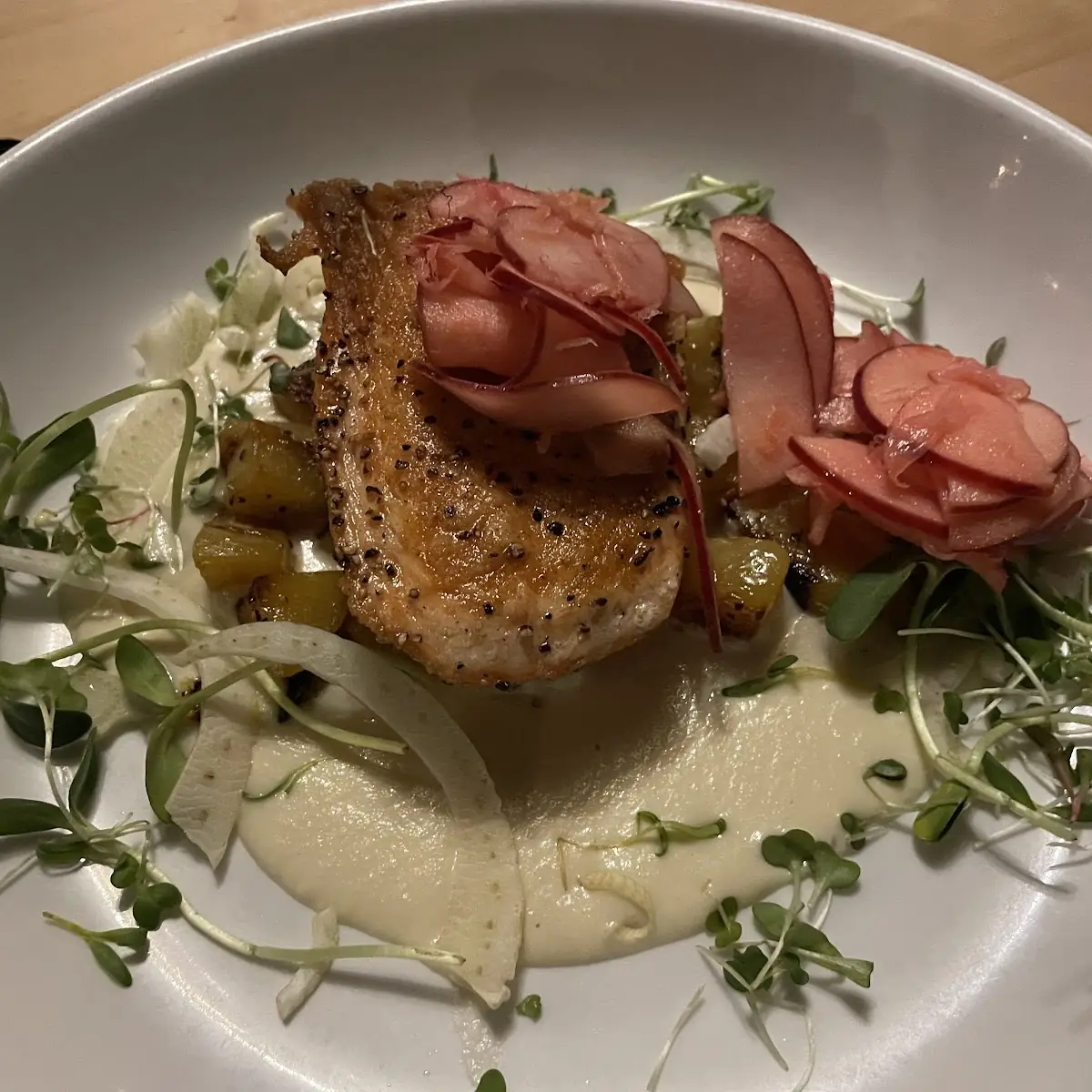 Seared Salmon