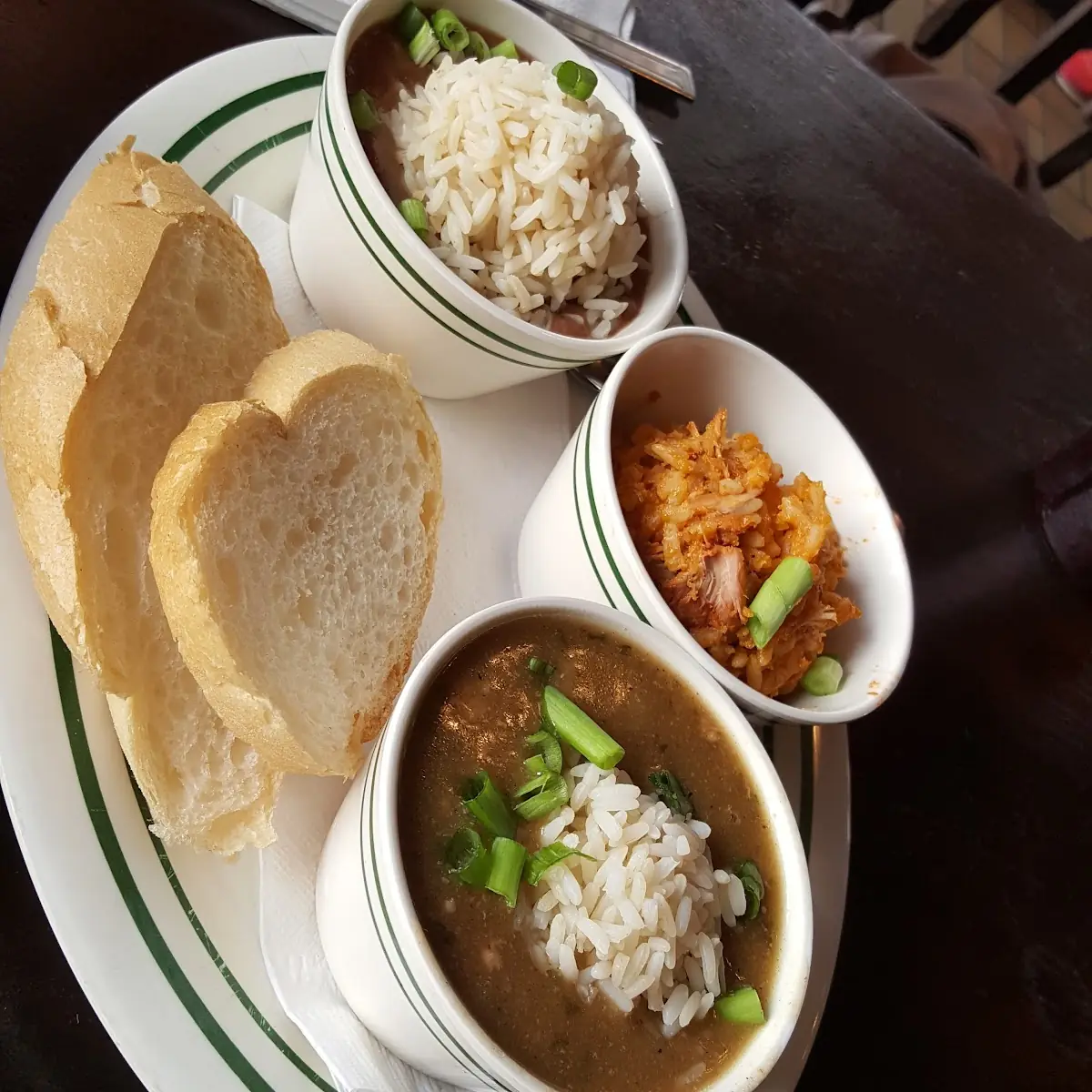 Jambalaya Rice and Bean Sampler Platter
