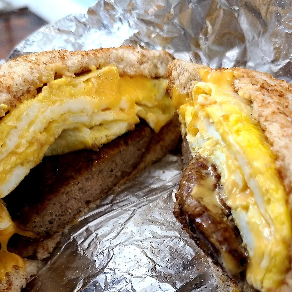 Turkey Sausage Sandwich