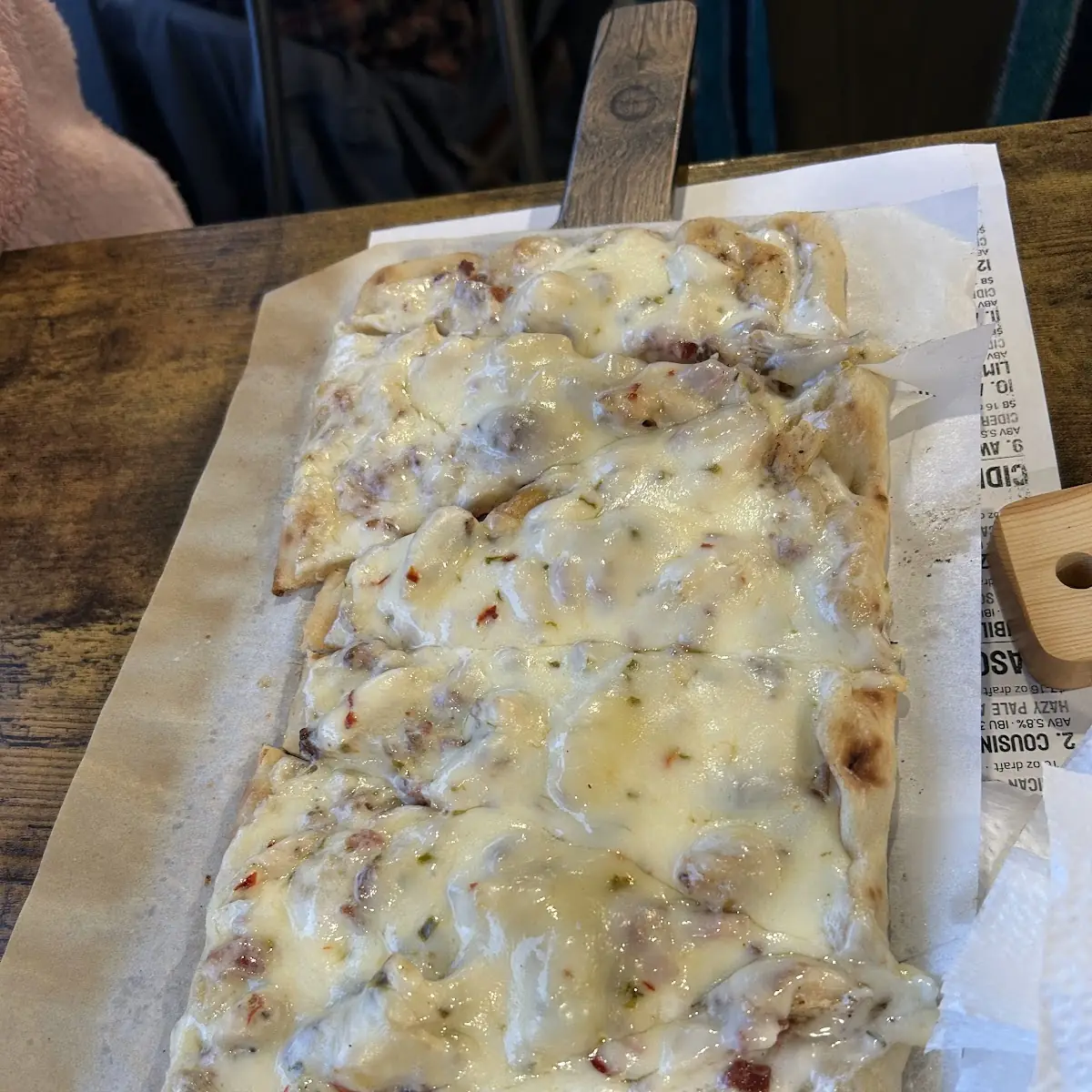Chicken Bacon Ranch Flat Bread