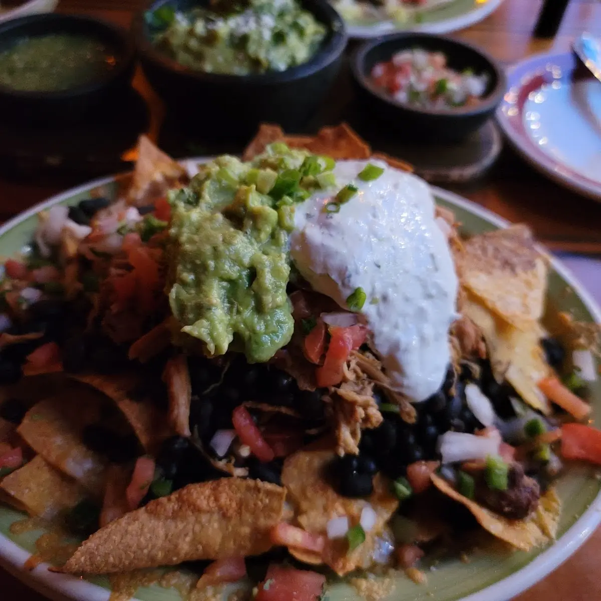 Happy Hour Chicken Nachos Grande