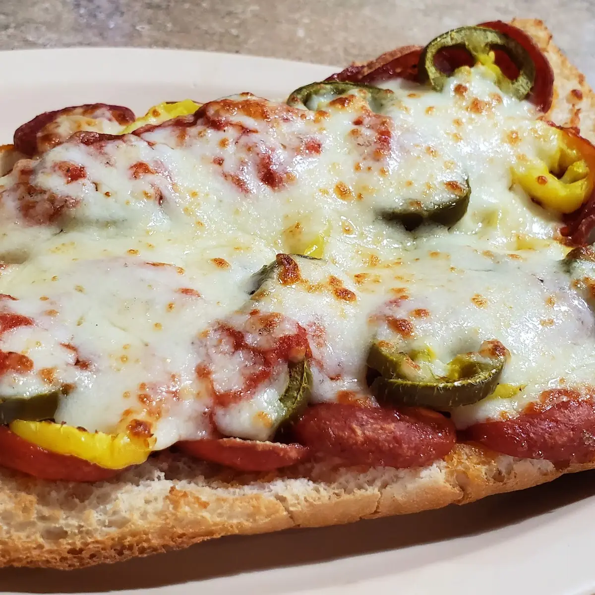 Pizza Sub Half