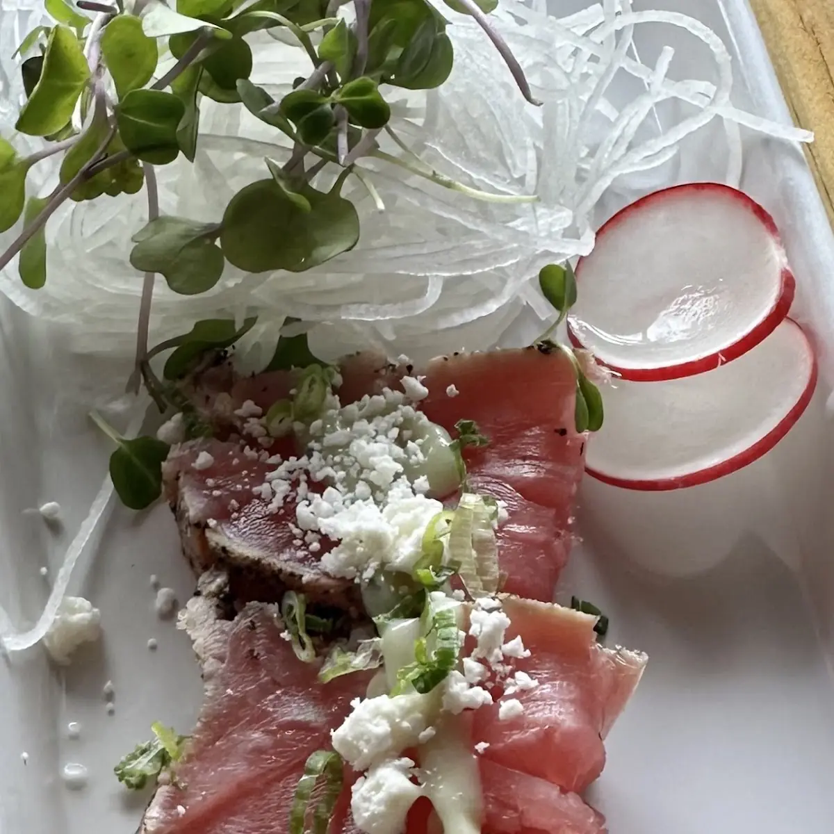 Peppered Tuna Sashimi