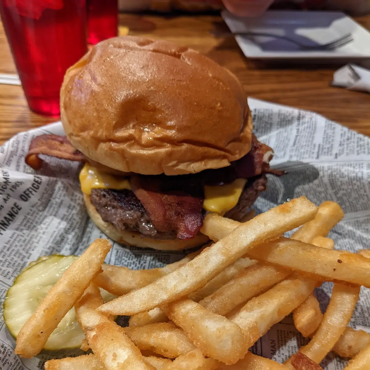 Bacon Cheeseburger