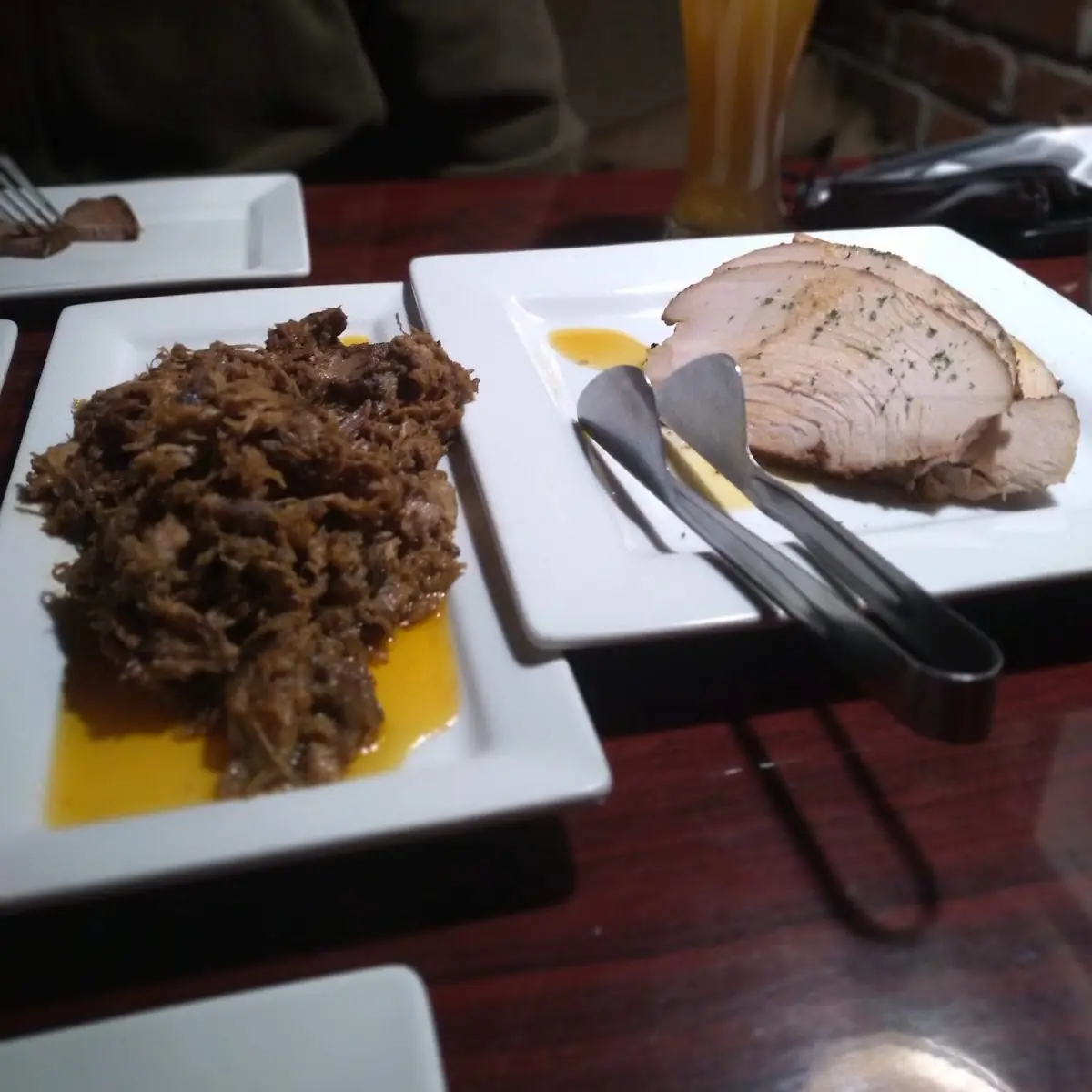 Pulled Pork and Smoked Turkey