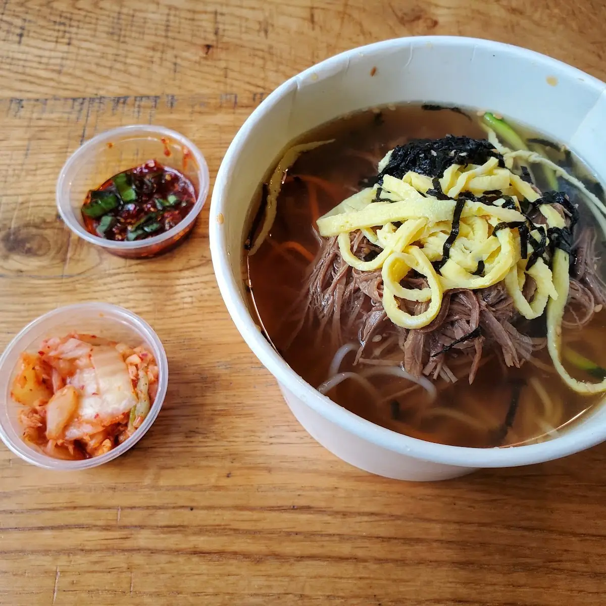 Beef Bibim Guksu Noodles