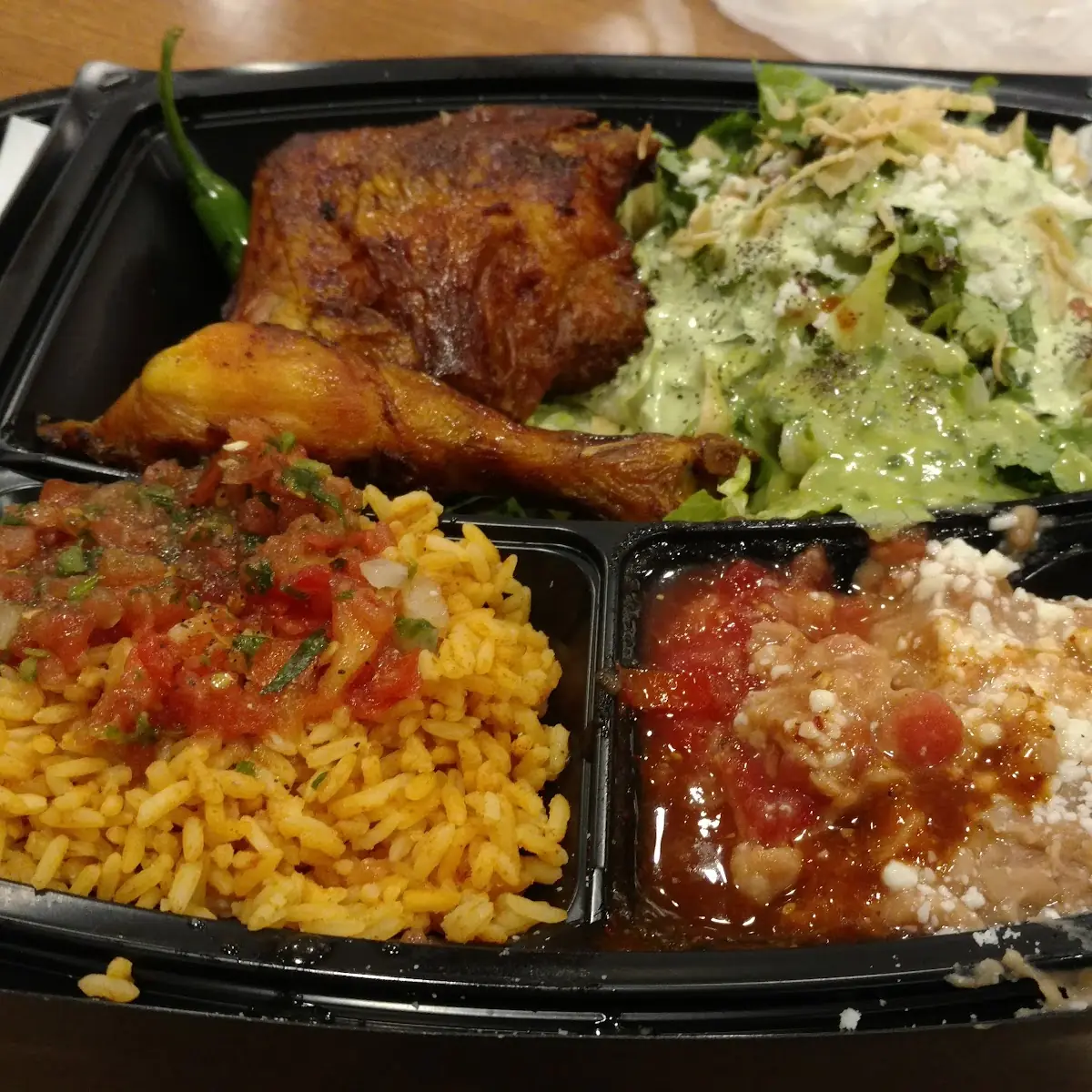 Piezas de Pollo Asado