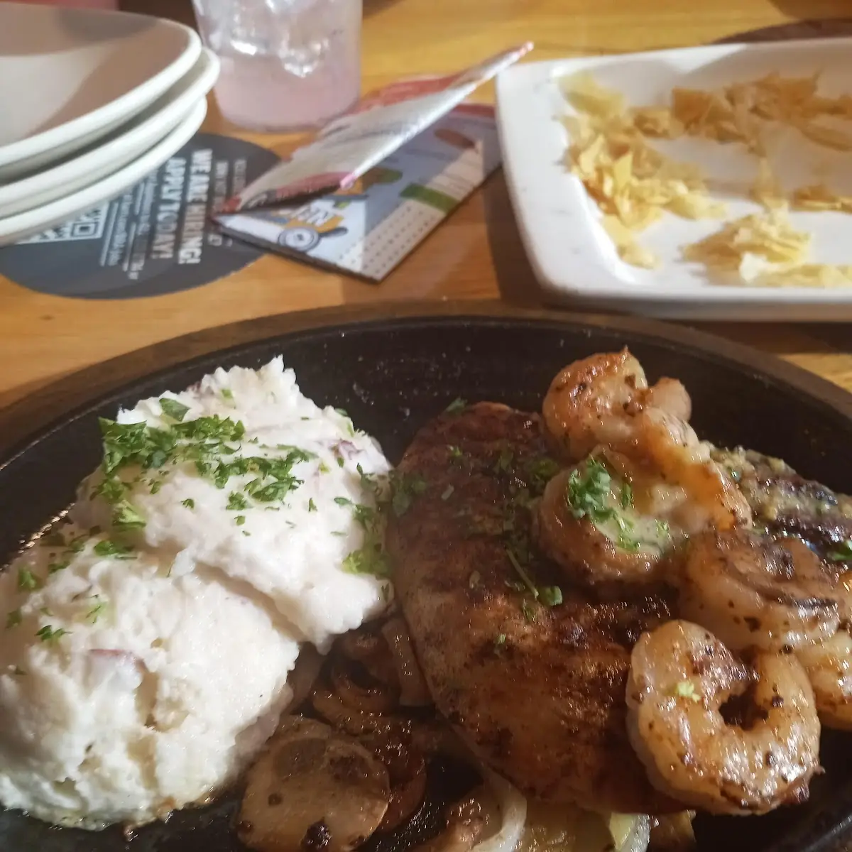 Steak and Shrimp