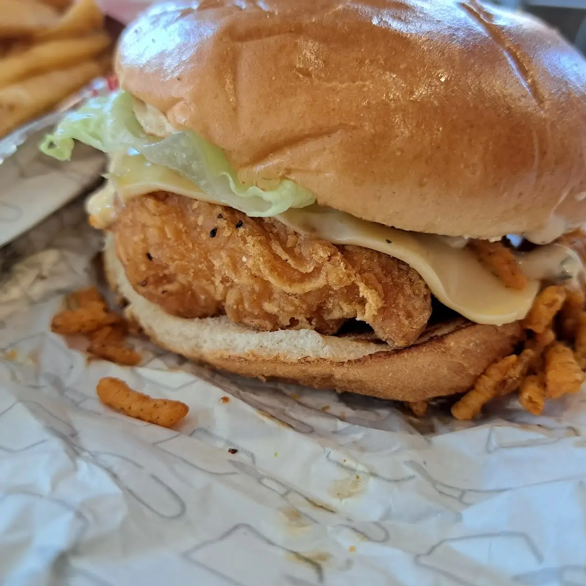 Ghost Pepper Chicken Sandwich