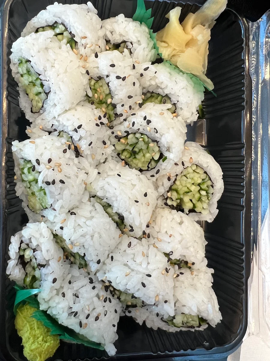 Cucumber Rolls, Netsui Sushi & Japanese Grill