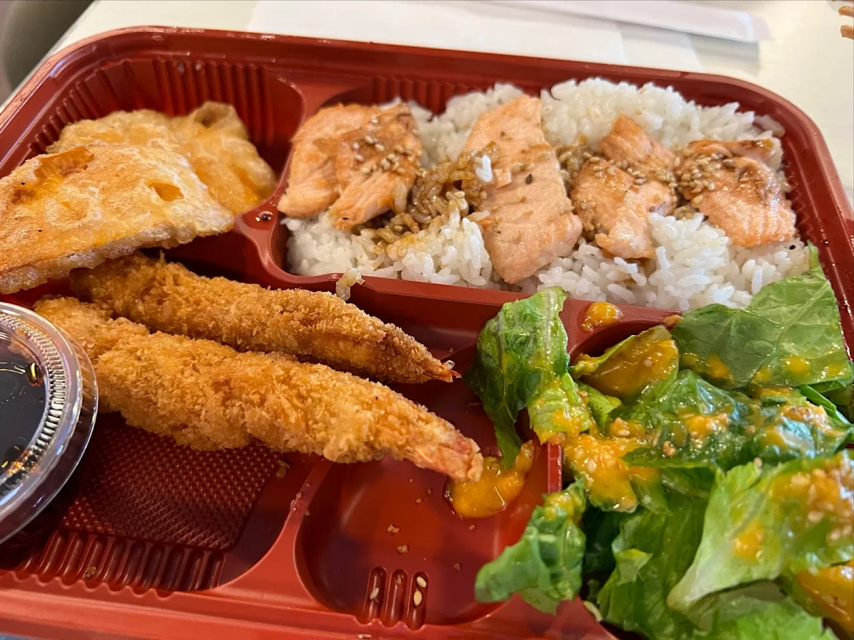 Salmon Bento, Netsui Sushi & Japanese Grill