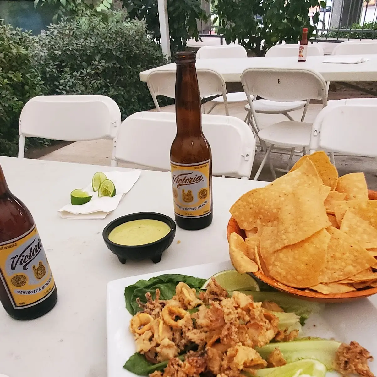 Fried Calamari Steak Nachos
