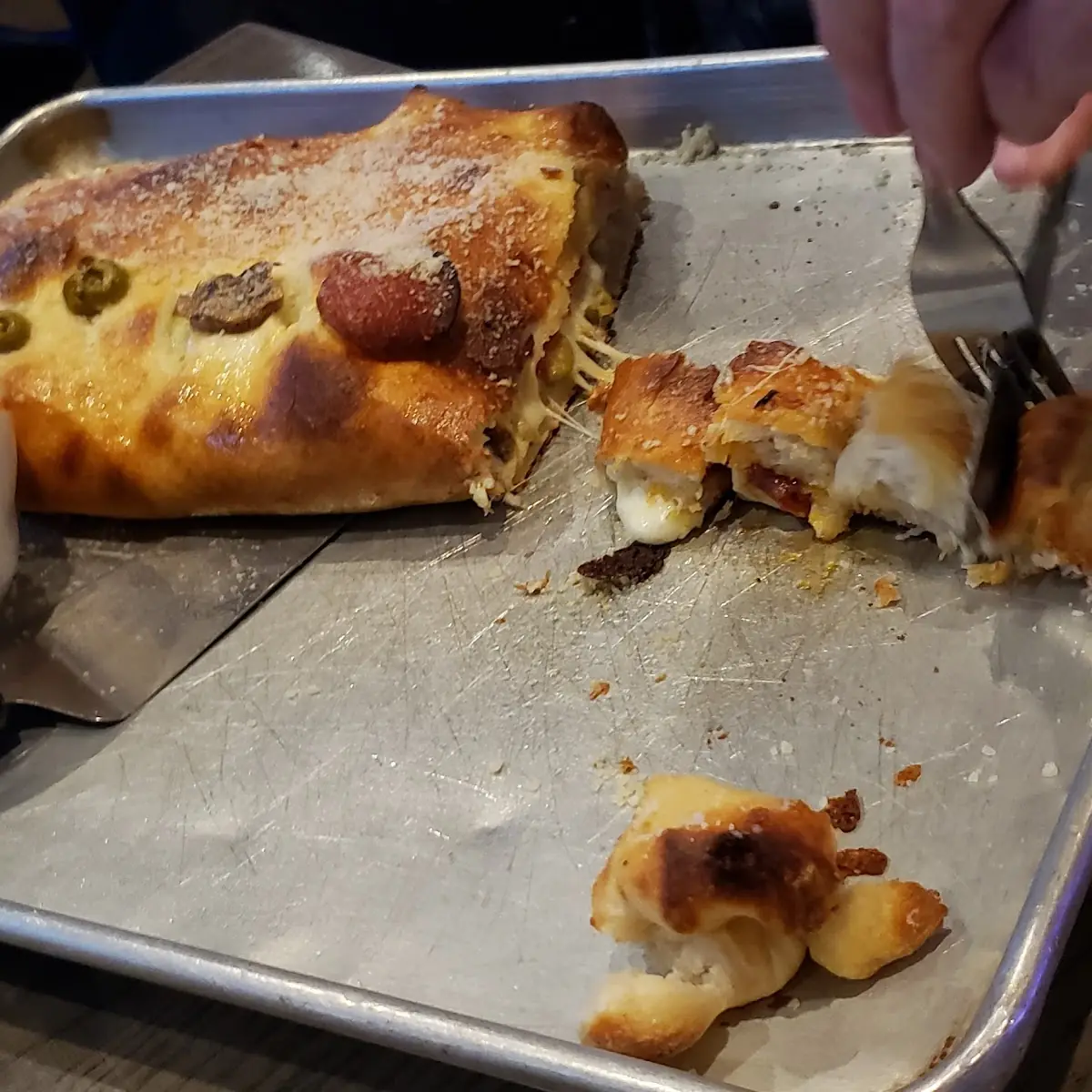 Stromboli with Marinara Sauce