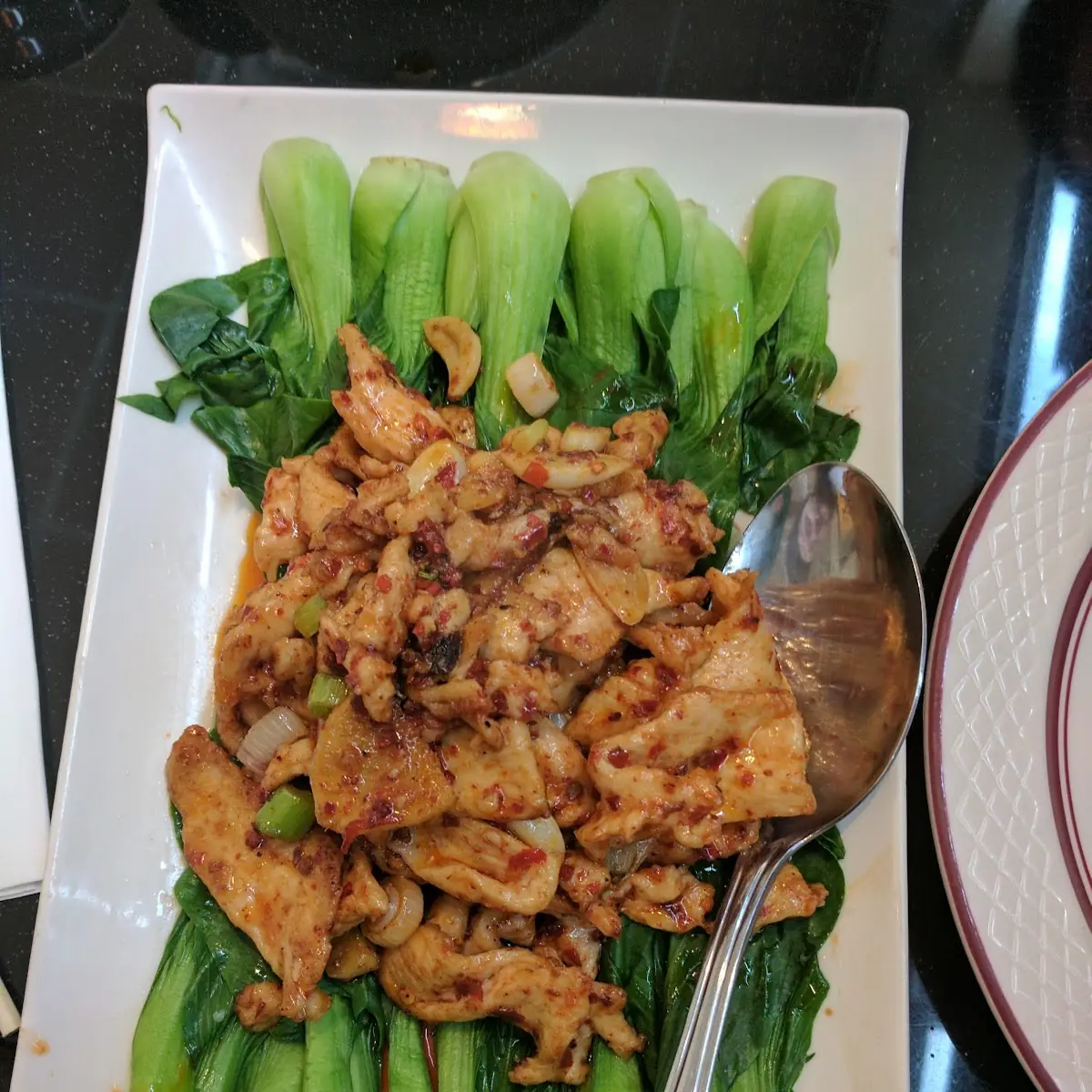 Sliced Chicken with Mala Chili Sauce