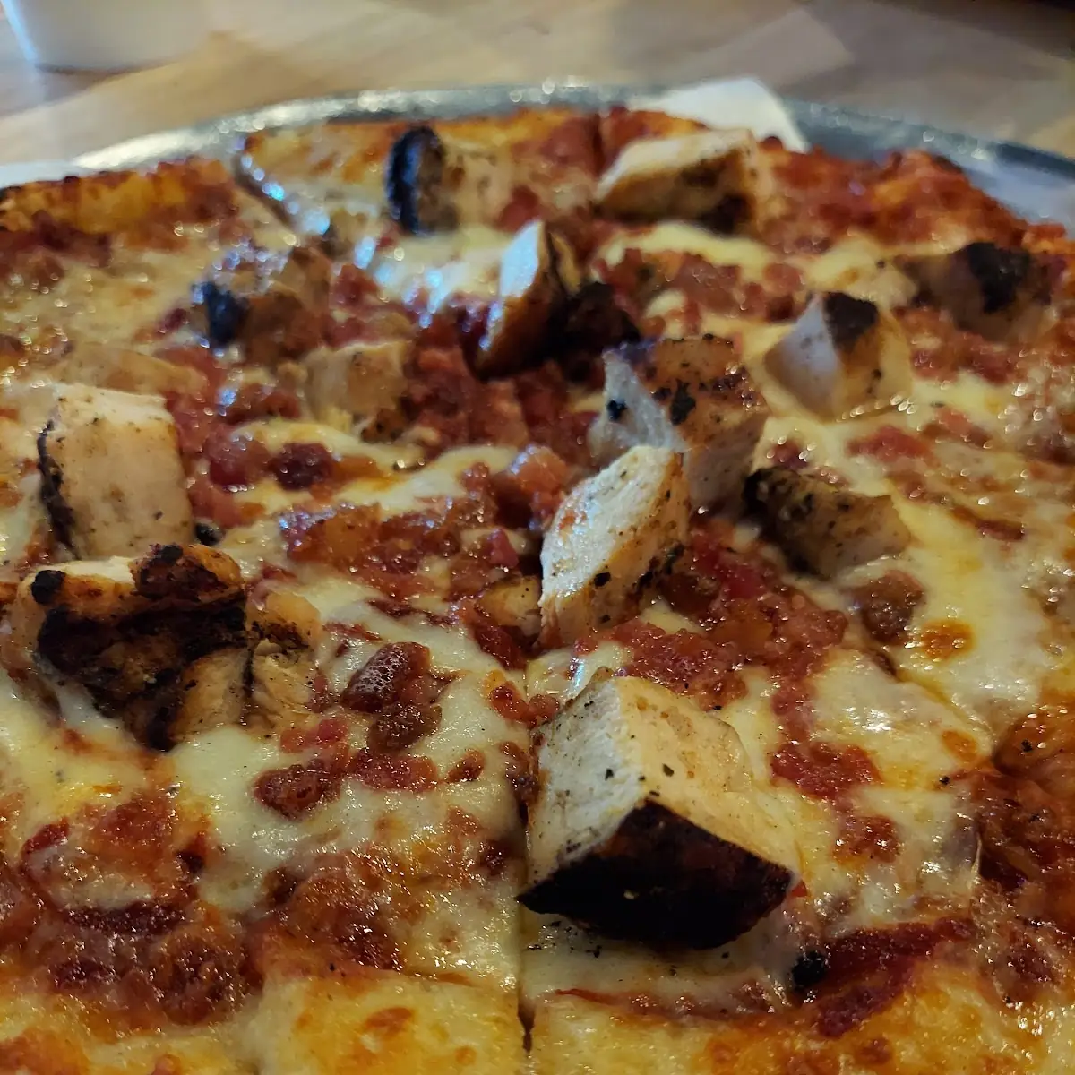 Chicken Bacon Ranch Pizza