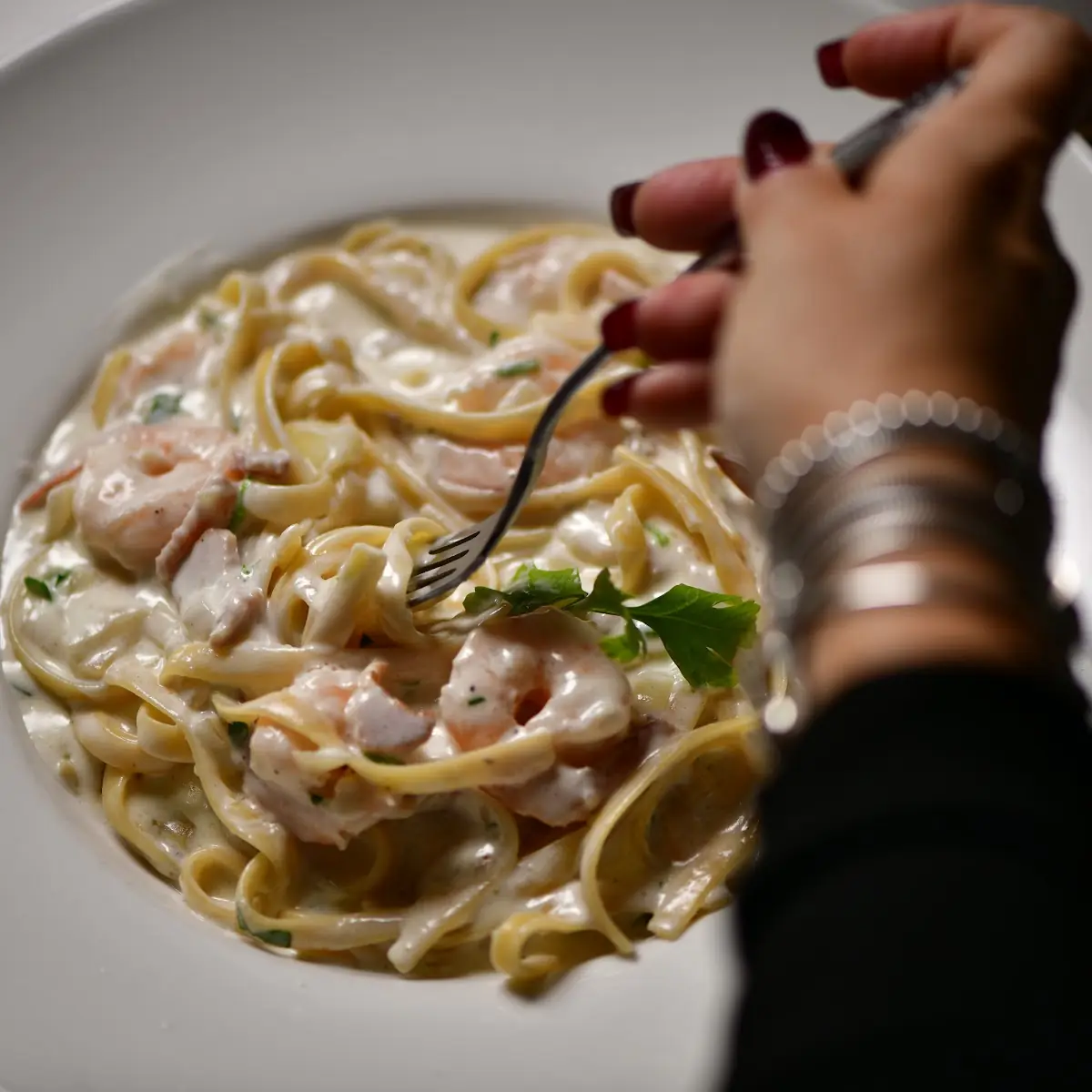 Fettuccine Carbonara