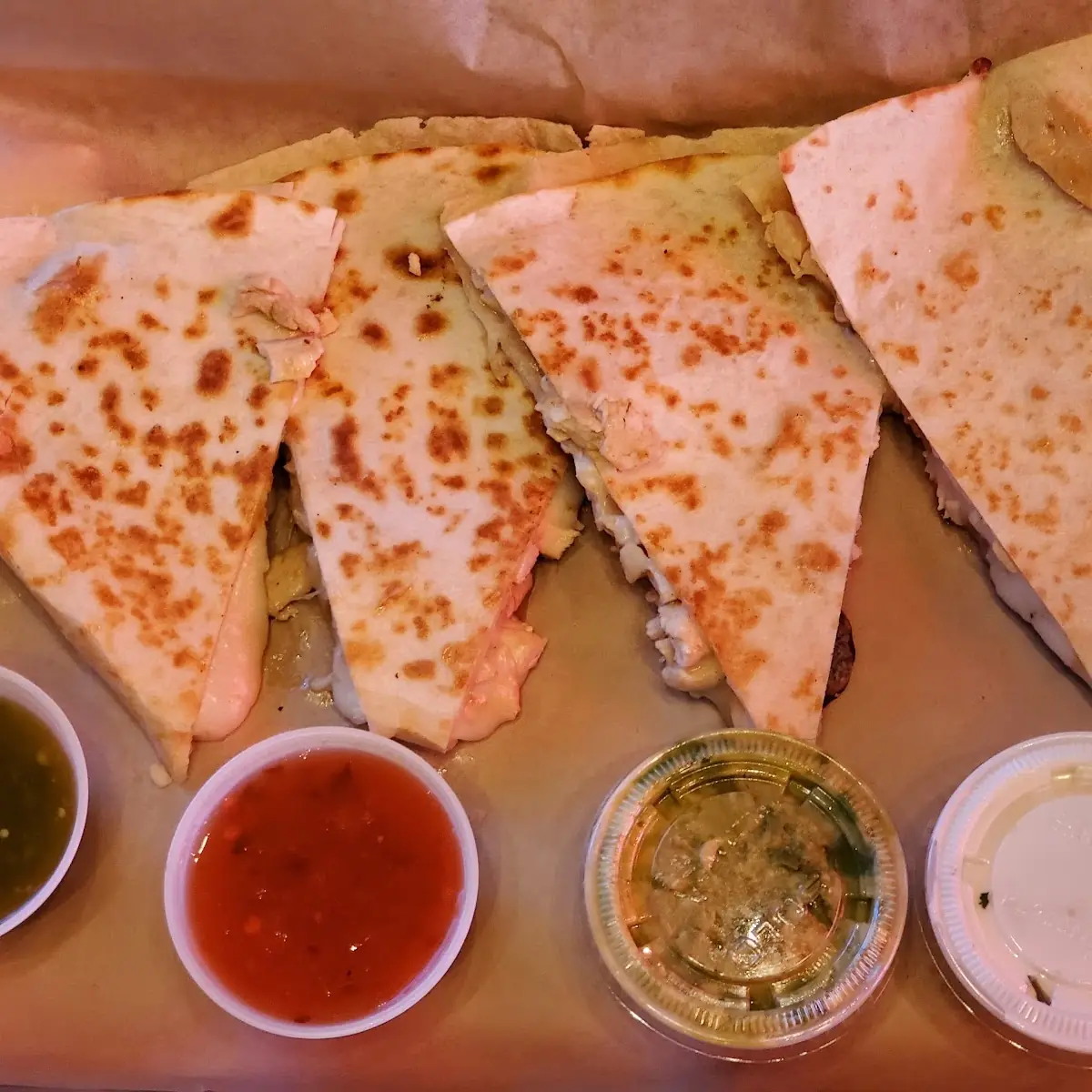 Chicken Cheese Quesadilla
