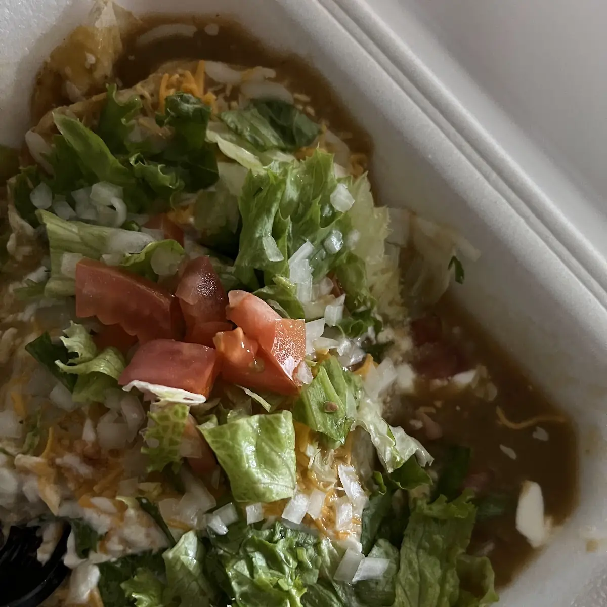 Ground Beef Burrito with Green Chili