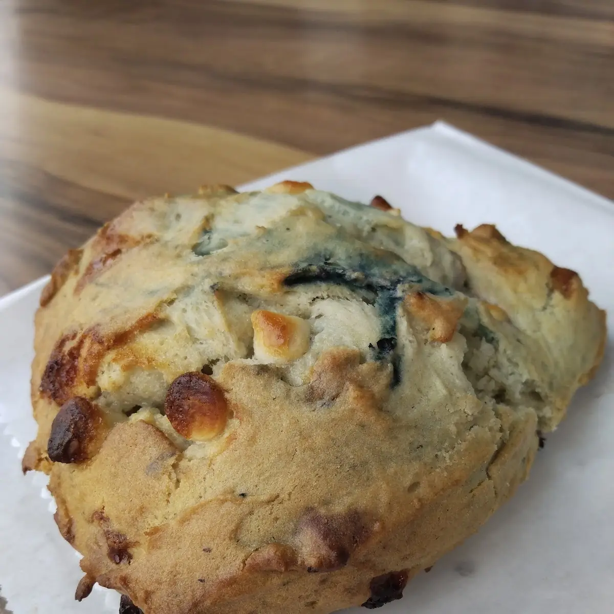 White Chocolate Blueberry Scone