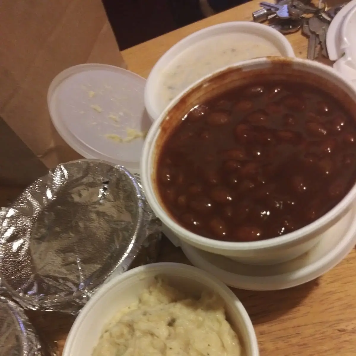 Cole Slaw Baked Beans