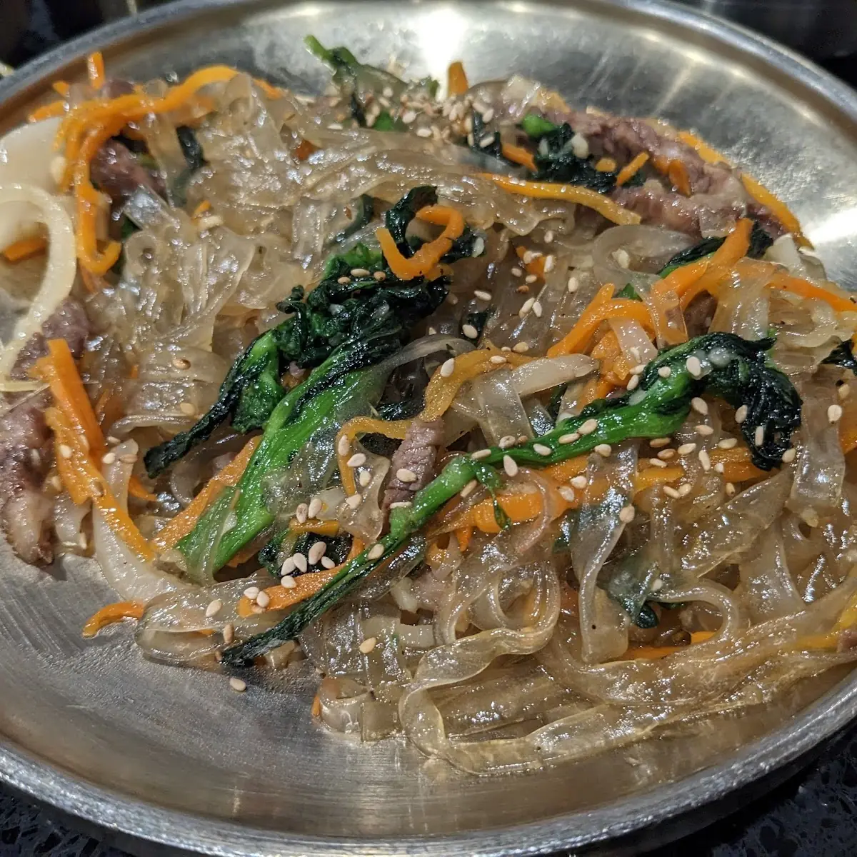 Japchae with Beef and Vegetables