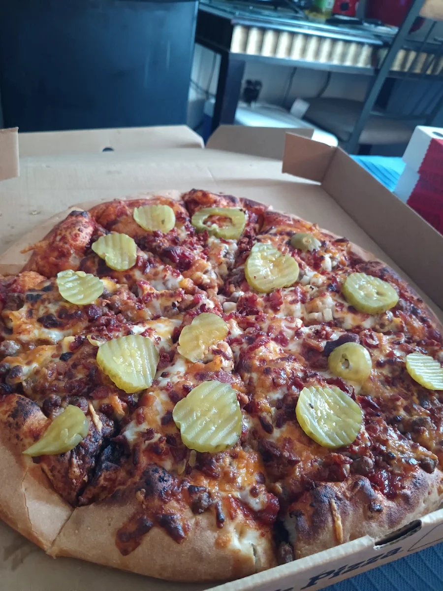 Cheese Burger Pizza