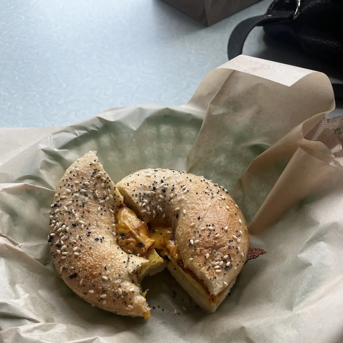 Egg & Cheese Bagel Sandwich