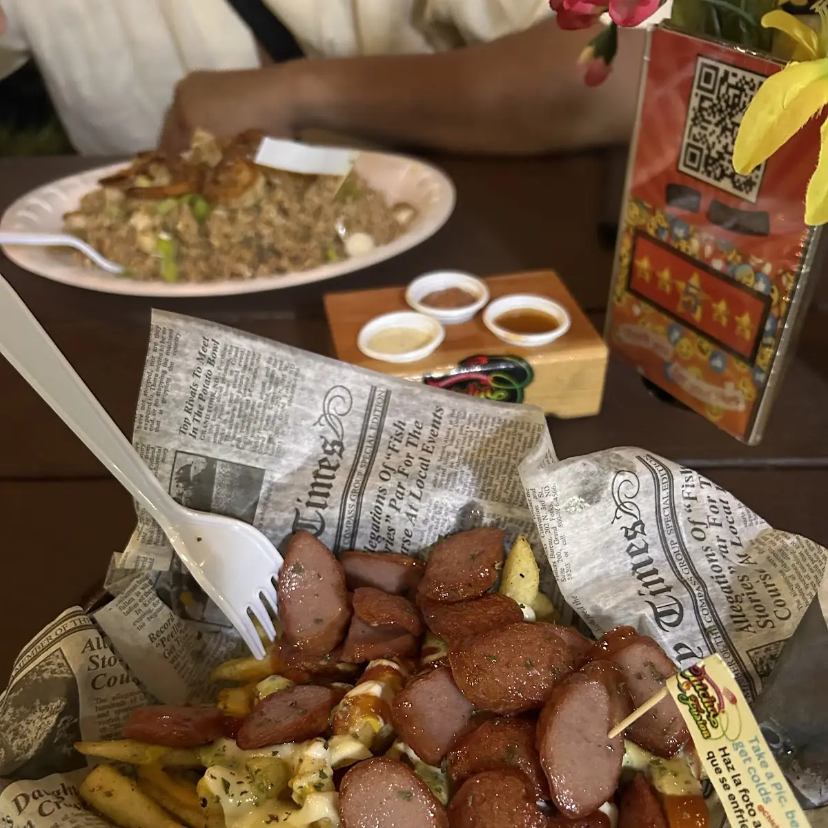 Salchipapas Fries & Hotdog