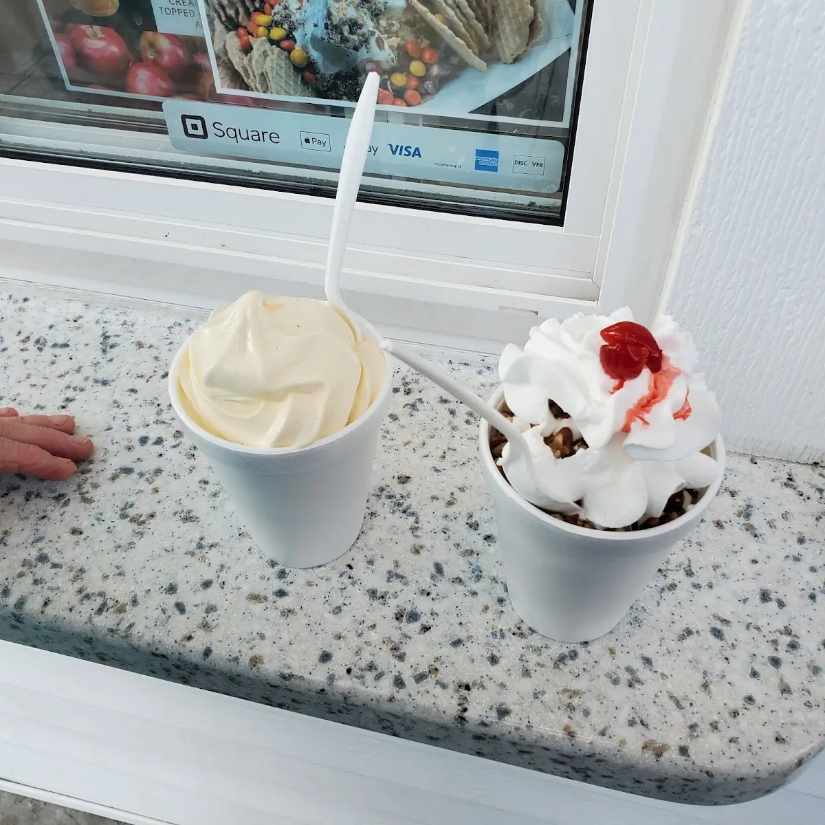 Turtles Sundae & Pumpkin Icecream