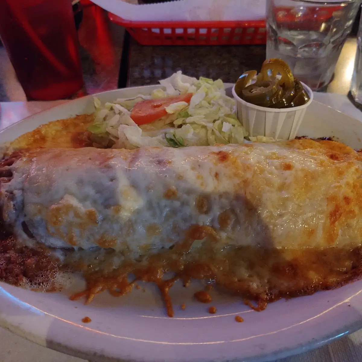 Cajun Chicken and Bean Burrito